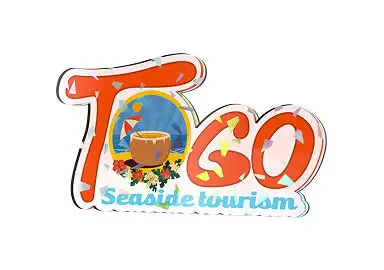 broken glasses holographic acrylic magnet style