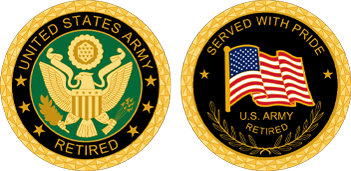 U.S. Army Challenge Coin Template