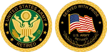 U.S. Army Challenge Coin Template