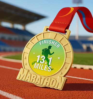 running medals