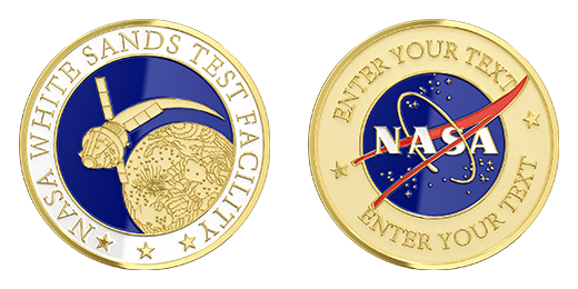 Custom NASA Commemorative Coins Templates >>
