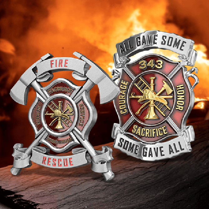 Firefighter Commemorative Coins
