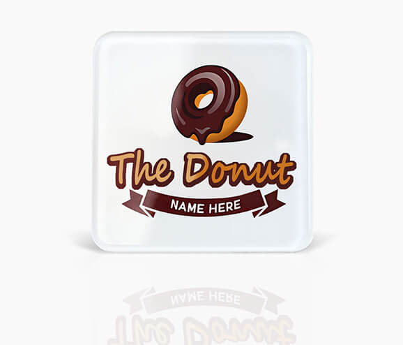 Custom Abtonabka Plastic Name Tag