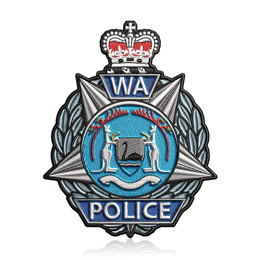 Police Design Template of Custom Embroidered Patches Police Design Template of Custom Embroidered Patches