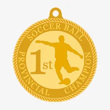 Soccer Ball Award Medals Soccer Ball Award Medals