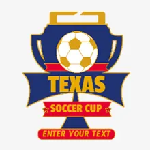 Texas Soccer Cup Medals