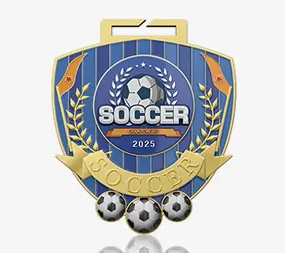 2025 Soccer Champions Medal 2025 Soccer Champions Medal