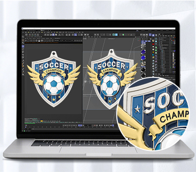 free medal artwork