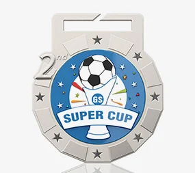 Super Cup Soccer Medal