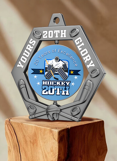 Excellence Hockey Custom Medal