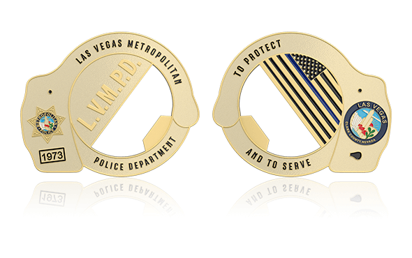 Bottle Opener Challenge Coin