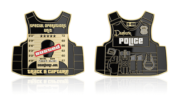 Police Unit-Specific Challenge Coins