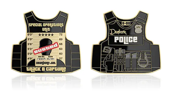 Police Unit & Tactical Gear Coins
