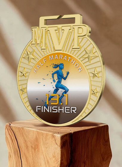 Half Marathon Finisher MVP Medal