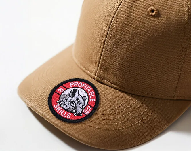 Embroidered Hat Patches