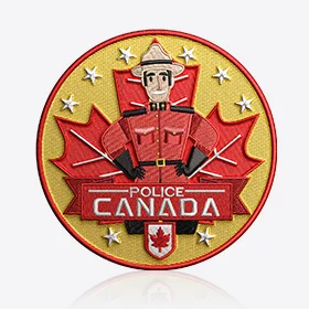 Police Design Template of Custom Velcro Patches Police Design Template of Custom Velcro Patches