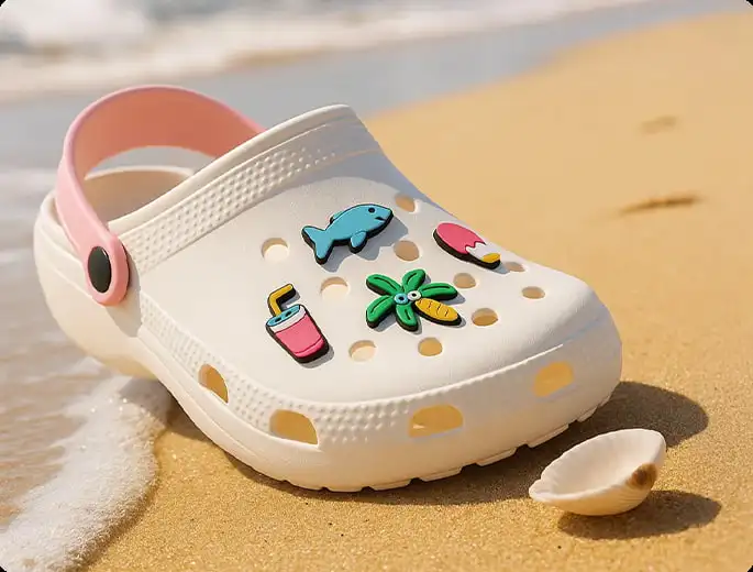 Summer shoe charms series