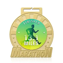 Custom Finisher Marathon Medal