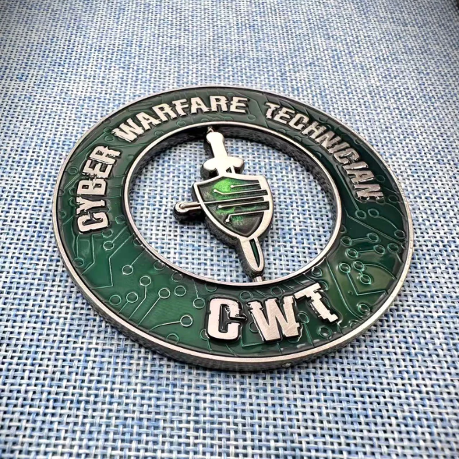 CWT Spinning Challenge Coin