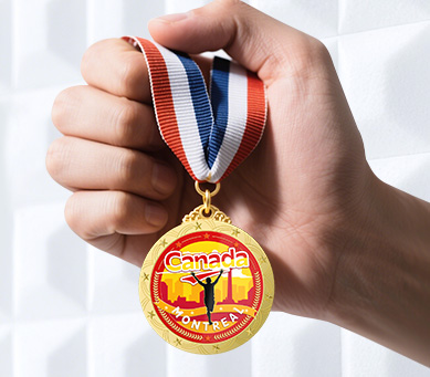 3D Model Rendering of Custom Running Medals