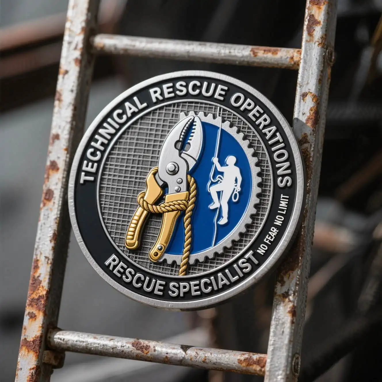 Technical Rescue Operations EMS Challenge Coins Technical Rescue Operations EMS Challenge Coins