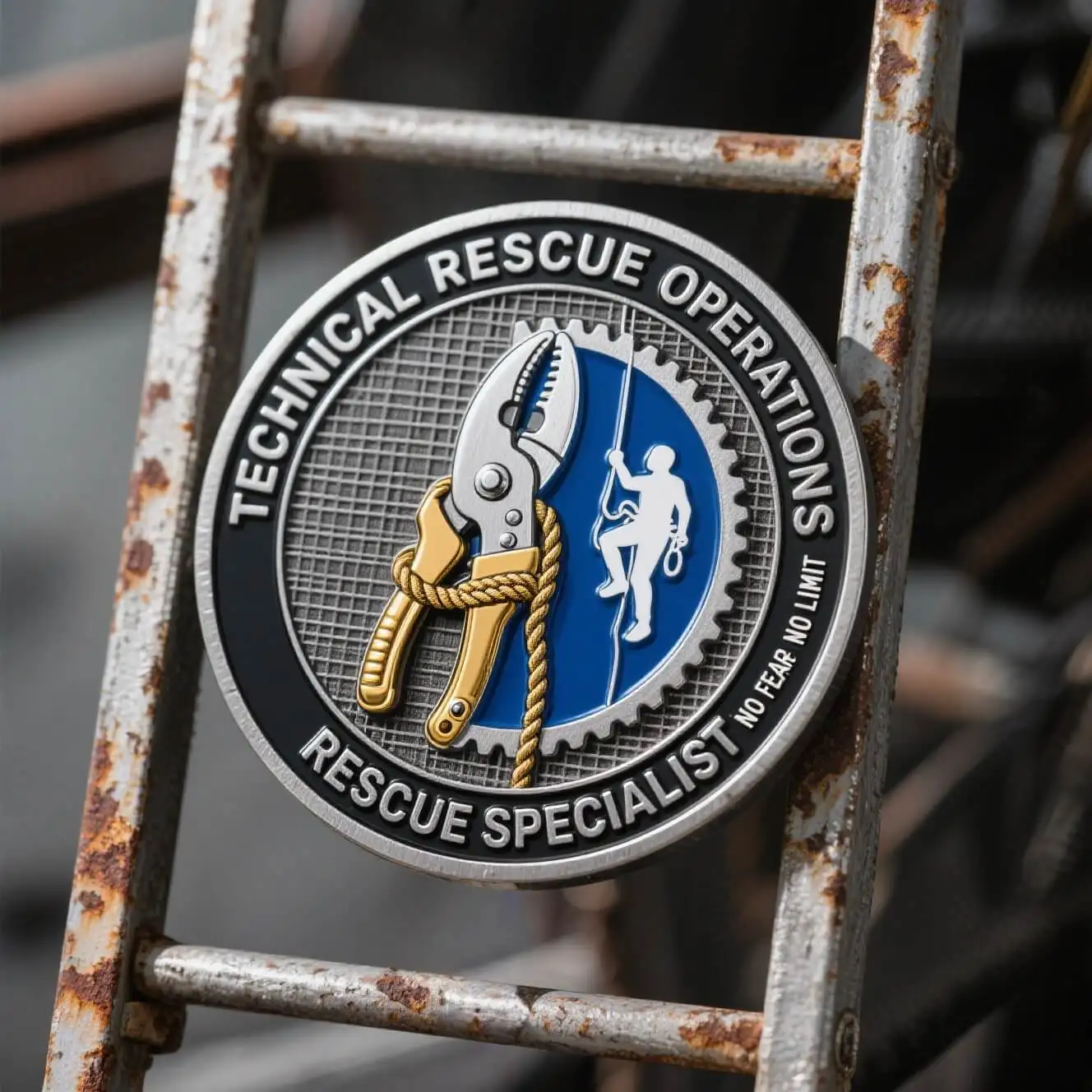 Technical Rescue Operations EMS Challenge Coins Technical Rescue Operations EMS Challenge Coins