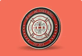 EMS Challenge Coins