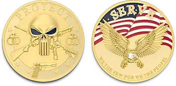 American custom army coins design template American custom army coins design template