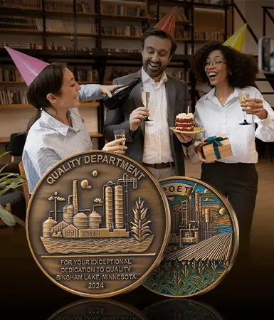 Corporate Anniversary Coin