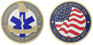 Ambulance Challenge Coins
