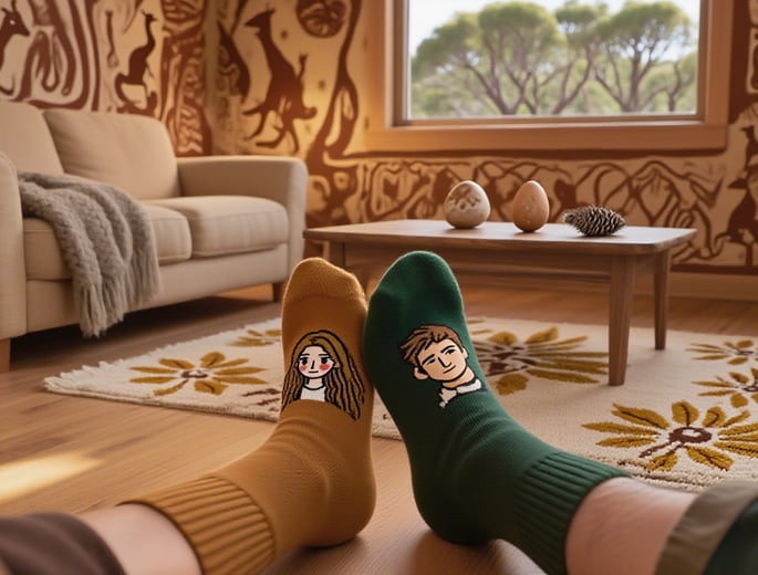 personalised socks australia