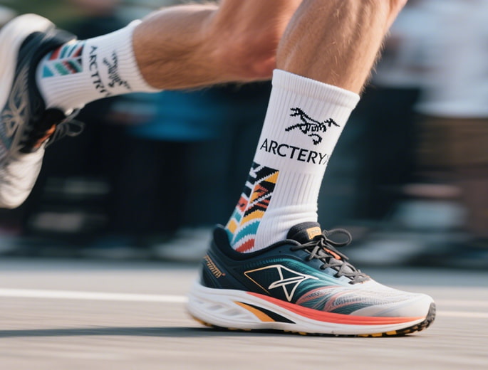 custom compression socks canada race