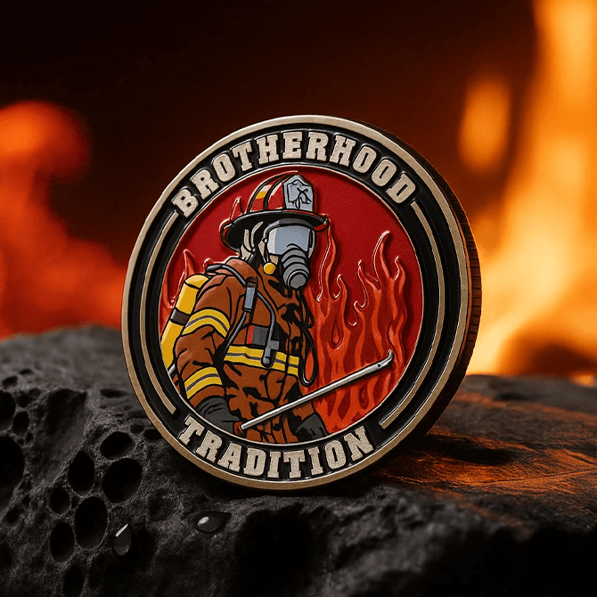 Firefighter Brotherhood Commemorative Coins