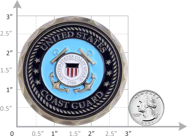 3" (76.2mm) Custom Coin