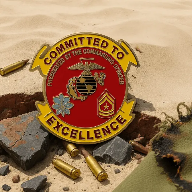 Marine Corps Excellence Commemorative Coins