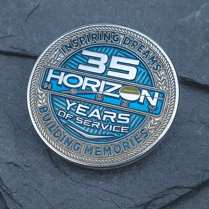 Horizon 35th Service Commemorative Coins
