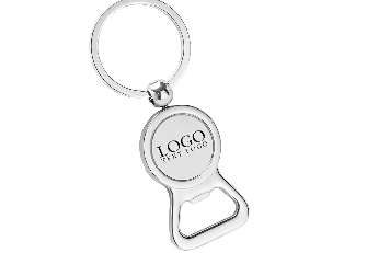 Metal Chrome Bottle Opener Keychains