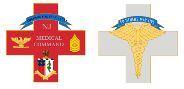 Custom Medical Cross Challenge Coins