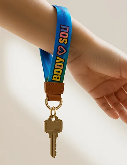 custom keychains lanyard