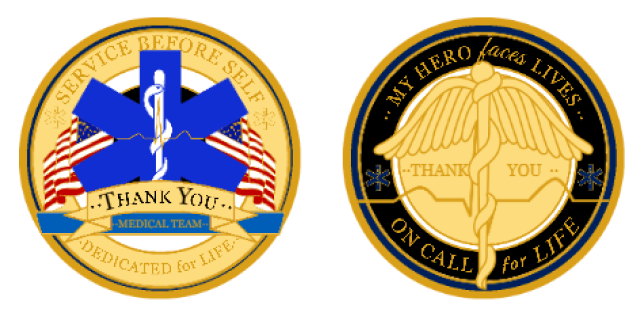 Thank You Challenge Coins