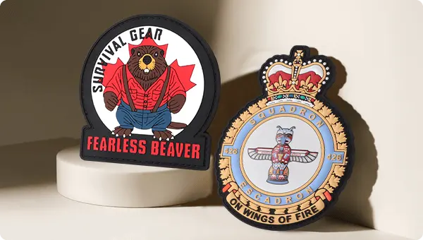 custom PVC patches no minimum