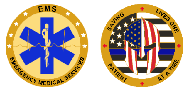 Emergency Medical Services Challenge Coins