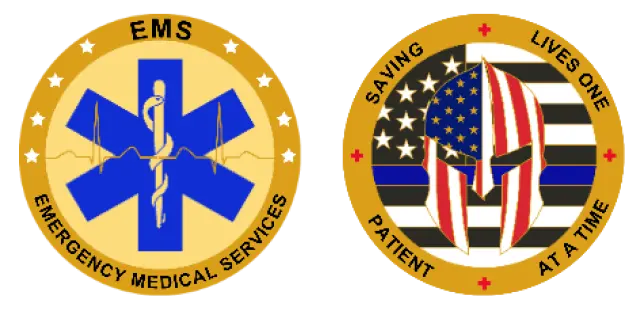 Emergency Medical Services Challenge Coins Emergency Medical Services Challenge Coins