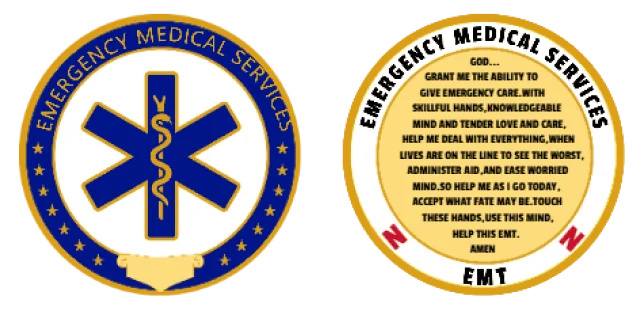 Custom Emergency Medical Services Coin Custom Emergency Medical Services Coin