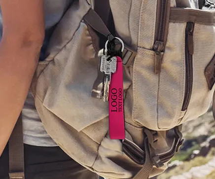 Neoprene Wristlet Keychain Lanyard With Custom Logo