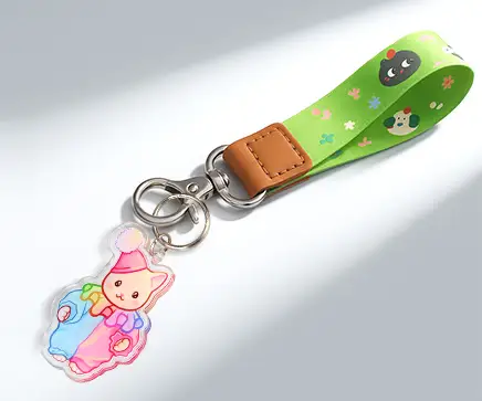 Lanyard with Acrylic Keychains