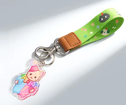 Lanyard with Acrylic Keychains