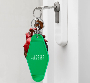 personalized Promo Motel Key Tag