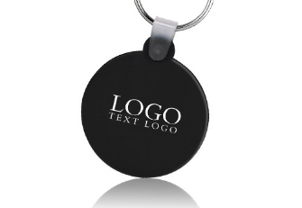 Custom Round Silicone Keychain