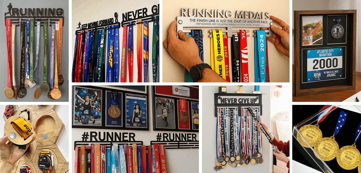 Athletic Medal Display for Awards
